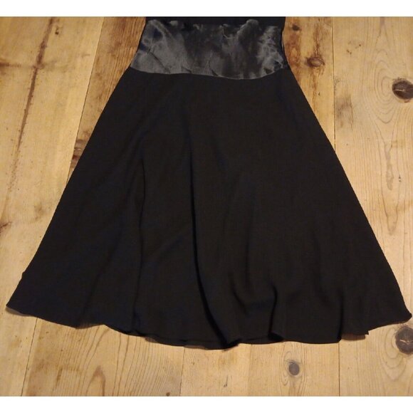 Jones Wear Dress Women's 10 Sexy Black Evening Cocktail Party Halter Knee Length - Picture 3 of 7